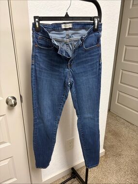 Madewell Women’s Dark Blue Skinny Jeans
